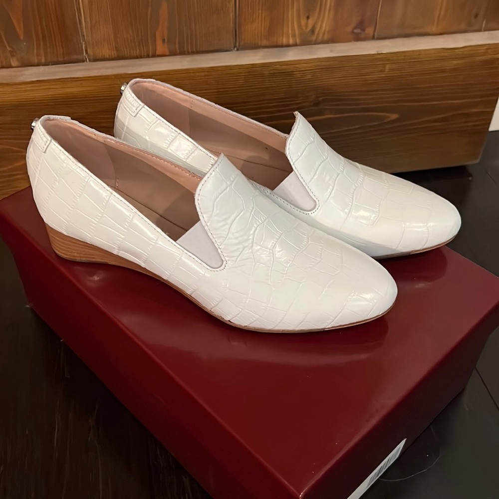 Taryn Rose white shoes